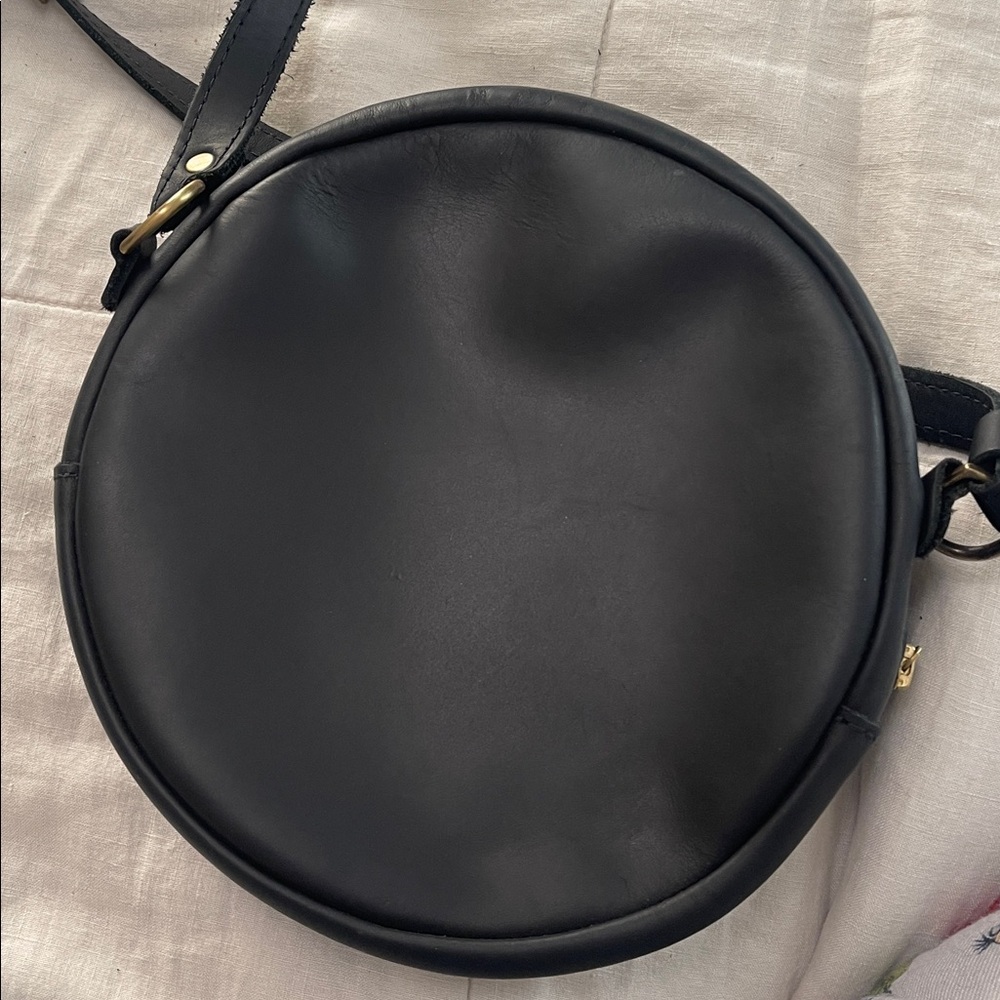 Portland Leather Midnight Black Circular Crossbody
EUC - Picture 2 of 3